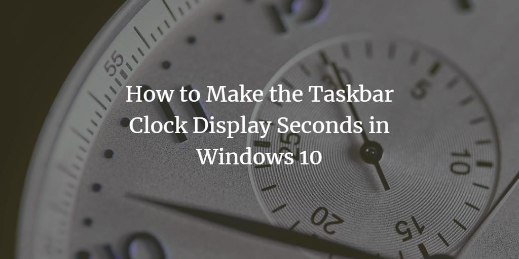 windows 10 taskbar timer